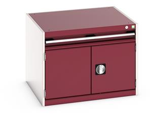 40028089.** Bott Cubio drawer cabinet with overall dimensions of 800mm wide x 750mm deep x 600mm high...